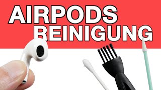 IN EAR KOPFHÖRER REINIGEN  AIRPODS SAUBER MACHEN  REINIGUNGSSET VS HAUSMITTEL  Testventure [upl. by Engvall981]