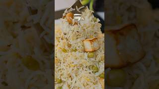 Chef wale pulav  MATAR PANEER PULAV bharatzkitchen indiancuisine recipe food [upl. by Kraus]