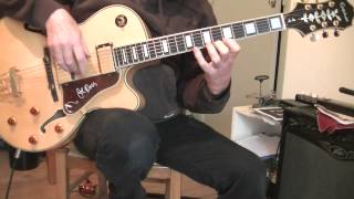 guitar string skipping aeolian harmonic minor mixolydian mixolydian 3 notes per string [upl. by Eromle]