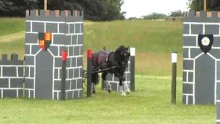 Emily Ham drives round Allerton Castle 18 July 2010 [upl. by Longmire384]