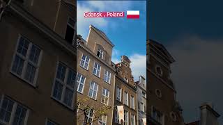 Walking tour in Gdansk  Poland travel shorts shortsfeed gdansk europe 2024 [upl. by Areic85]