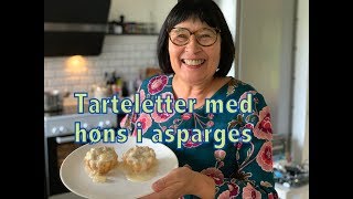 Rosas tarteletter med høns i asparges [upl. by Assillem]