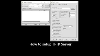 How to setup TFTP server [upl. by Mickie]