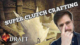 SUPER CLUTCH CRAFTING  Lost Caverns of Ixalan Draft  MTG Arena [upl. by Nap205]