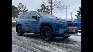 2022 Rav4 XSE in CAVALRY Blue sold order Yes its a 2022 mistake [upl. by Ahsela]