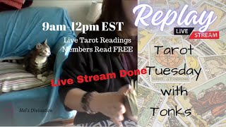 Tarot with Tonks Tuesday  Members get free mini read [upl. by Letch]