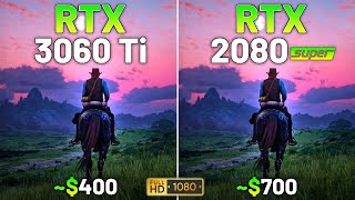 10 Games on RTX 3060 Ti vs RTX 2080 SUPER in 2023  1080p [upl. by Neumark]