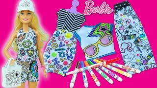 Barbie Kıyafet Boyama  Barbie Outfit Coloring  EvcilikTV [upl. by Friday160]