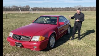 Mercedes 500SL r129  Acceleration sound drivingby [upl. by Valenta]