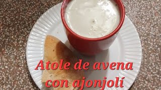 Atole de avena con ajonjolí [upl. by Garwood]