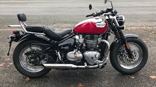 Beautiful Bonneville Speedmaster 1200 take a look [upl. by Adniram]