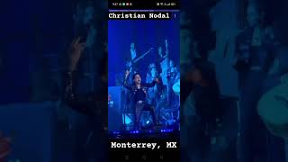 Christian Nodal  Botella tras botella Monterrey MX [upl. by Azilem]