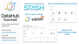 DataHub is starting 2022 STRONG  January Town Hall [upl. by Etteloc96]