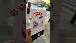 Augmented Reality Book “POP AR” by parratoro Page 04  ar augmentedreality books objectbook [upl. by Swane]