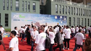 Painting Futures Unfolding Possibilities  ZKTeco Global Meeting 2024 Event Recap [upl. by Mehta]