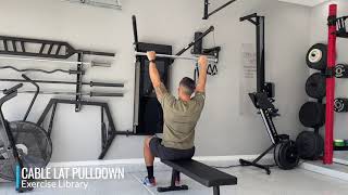 Cable Lat Pulldown [upl. by Yannodrahc]