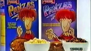 1994 Cereales Panzas de Pascual  Crujen de buenos  Pruébalos  Publicidad España Anuncio Ads [upl. by Nojel]