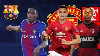 MERCADO DA BOLA  PRIMEIRO REFORÇO DO FLAMENGO SÁNCHEZ NO UNITED MINA É DO BARÇA E MAIS [upl. by Nyletak220]