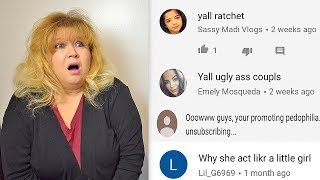 Mom Reacts To Mean Comments [upl. by Clo]