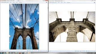 Photographing Brooklyn Bridge in NYC New York using Tokina 1628 28 amp Nikon D7000 [upl. by Hum583]