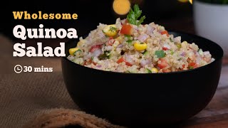 Delicious Quinoa Salad  Best Quinoa Salad Ever  Simple amp Easy Salads  Cookd [upl. by Couchman]