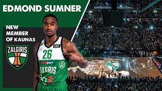 Former NBA Brooklyn Nets Edmond Sumner latest signing for Zalgiris Kaunas the Euroleague  Lithuania [upl. by Aurilia]