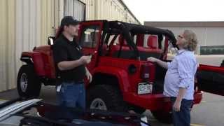 Bestop  Trektop install JK Unlimited Four Door [upl. by Dorcus208]