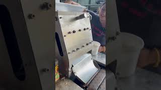 Automatically Roti making 😱 streetfood shorts shortvideo shortsfeed minivlog rutimaker [upl. by Ahsropal]