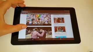 Cube iWork8 3G Dual OS  Android Hands on [upl. by Eilram]