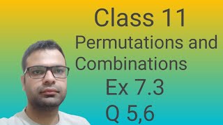 Permutation and Combination  Class 11 CBSE Maths  Chapter 7  Ex 73 Q 56 math ka jugad [upl. by Machute985]