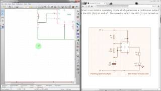 KiCad 30  Schematic Creation with EEschema  Getting To Blinky KiCad Tutorial  Part 3 [upl. by Pellegrini]