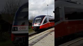 oebbbahnhofstationS Bahn Bad Radkersburg [upl. by Adnoyek]