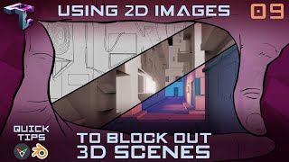 QUICK TIPS  Using 2D Images To Block Out A 3D Scene In Blender featuring quotfSpyquot [upl. by Derwood]