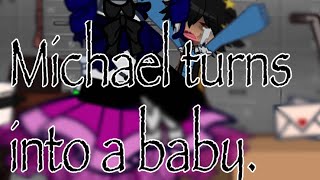 Michael turns into a baby [upl. by Lovich480]