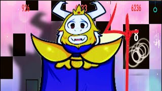 Undertale【 ASGORE 】in PIANO TILES 2 [upl. by Ennire934]