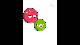 9 largest country in the world lL CB animation ll mreditball countryballs ufaen [upl. by Vinnie]