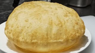 Delhi Restaurant Style Big Bhatura Recipeबैलून जैसे भटूरे बनाने की विधिBhatura RecipeChef Ashok [upl. by Dinny420]