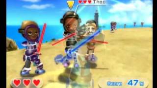 Wii Sports Resort Swords Play Showdown Stage 18 Untouched [upl. by Platon]