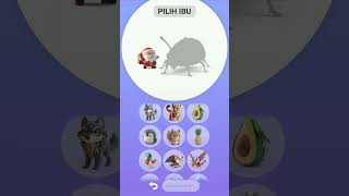 Gabungin Santa Sama Serigala shorts shortvideo youtubeshorts animash games animasi animals [upl. by Wendell591]