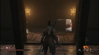 Sekiro Shadows Die Twice Chained Ogre MiniBoss Fight [upl. by Yurt]