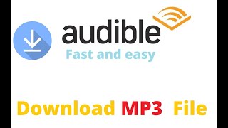 How to download and convert audible books to MP3 2021 New Way Easiest ever [upl. by Fayth969]