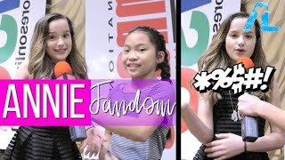 Annie LeBlanc Calls Her Bratayley Fans This  Interview [upl. by Nrobyalc88]