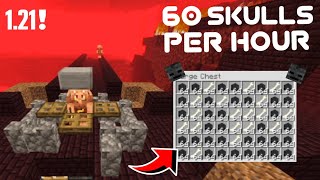 Minecraft 121 Wither Skeleton Farm No Spawn Proofing  2XGAMINGG [upl. by Misty720]