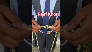 Reef Knot l सुकर गाठ l Sukar Gath l Scout Guide l Bulbul Abhyas lBulbul StudylHow to make Reef Knot [upl. by Alig]