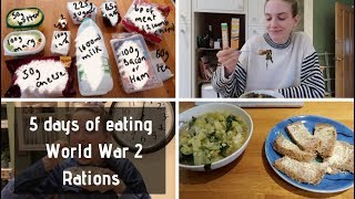 5 days of eating a WW2 ration dietand here’s what happened [upl. by Notsecnirp300]