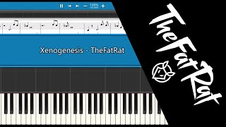 Xenogenesis piano  TheFatRat  Easy [upl. by Clea]