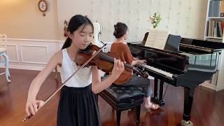 Anna Lee 12 Kabalevsky  Violin Concerto in C major Op48 [upl. by Cherida]