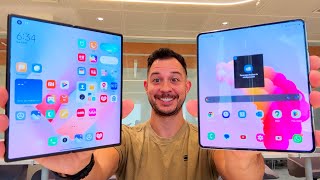 Xiaomi Mix FOLD 3 vs Samsung Galaxy Z FOLD 5 🔥 MEJOR PLEGABLE del MUNDO [upl. by Durer]