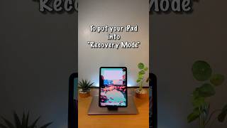 How to Put iPad in Recovery Mode [upl. by Anorahs]