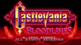 Castlevania Bloodlines 07 Stage 1 Extended [upl. by Ekralc]